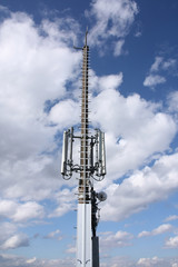 Multi-function Antenna for Telecommunication Sender