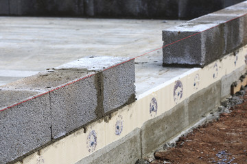 Bauen und Baustelle: Wände hochziehen