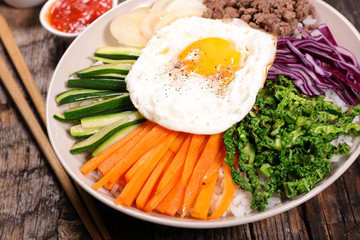 bibimbap,korean food