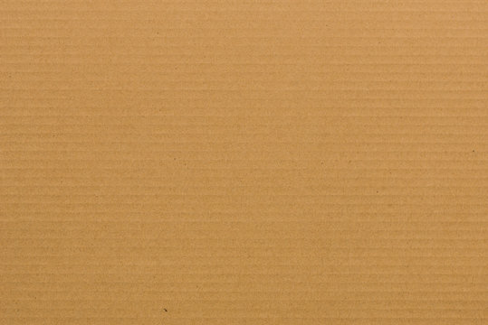 Brown Paper Corrugated Sheet Board Surface