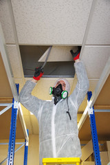 ouvrier - diagnostic amiante