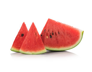 watermelon on white background