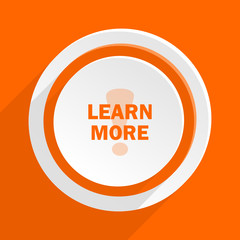 orange flat vector icon