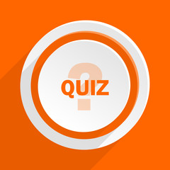  flat orange vector icon