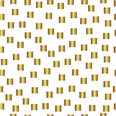 Gold seamless pattern, golden style background