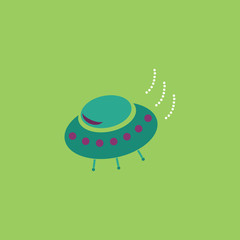 UFO flat icon