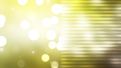 Bokeh light, shimmering blur spot lights on gold abstract backgr