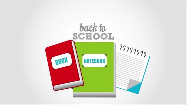 back to school design, Video Animation 