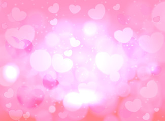 Obraz premium Valentines day. Abstract bacground for greeting card