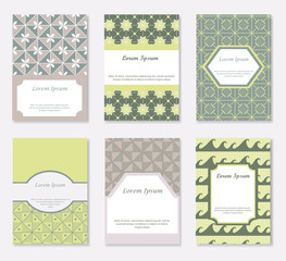 Cards and patterns set 