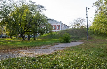 Mound "Black Grave" in Chernihiv. Ukraine