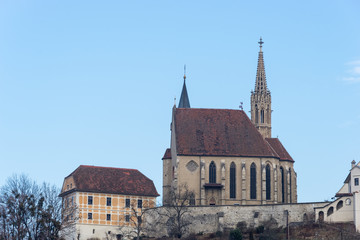 Fototapeta na wymiar Church in High Gothic style