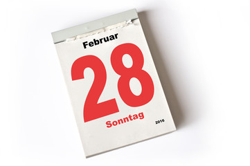28. Februar 2016