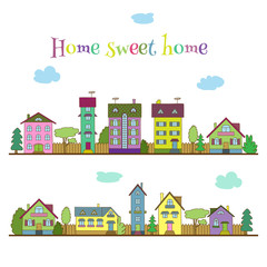 Obraz na płótnie Canvas Home sweet home