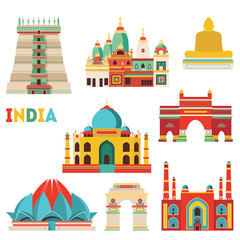 India. Vector illustration