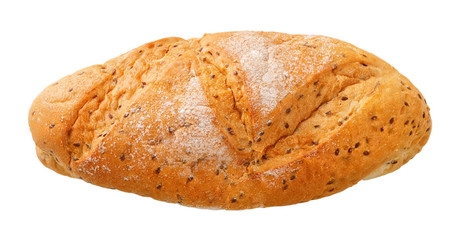 bread with flax seed for a healthy diet