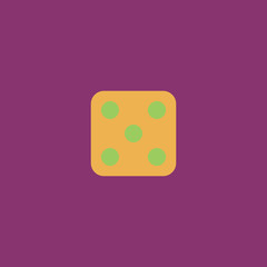 One dices - side with 5