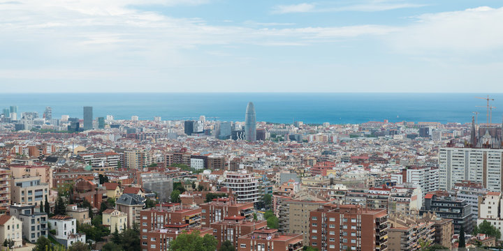 Barcelona Panorama View