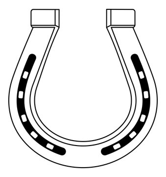 Horseshoe Outline