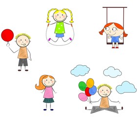 funny children set