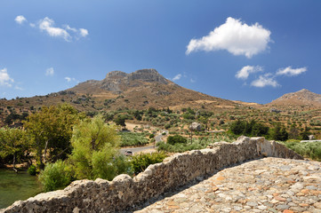 Fototapeta na wymiar Landschaft im Süden von Kreta / Griechenland