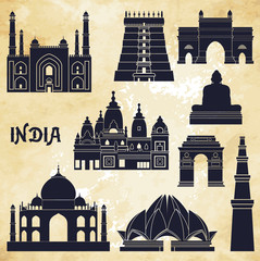 India. Vector illustration