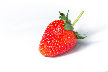 Fresh Strawberry on white background