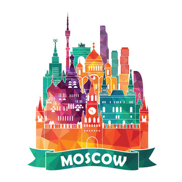 Moscow. Vector illustration