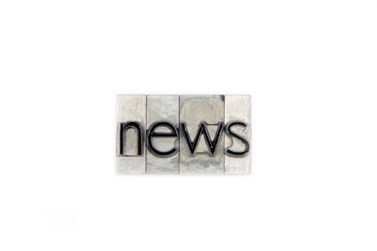 news / caracteres d' imprimerie en plomb