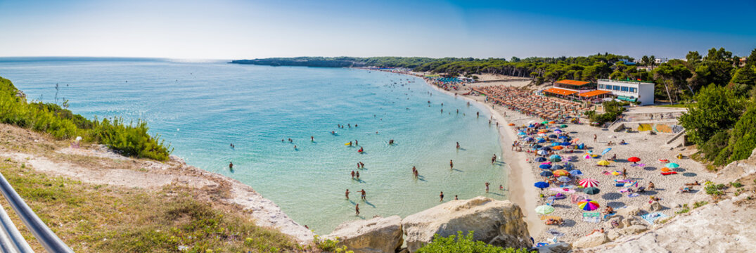 beach on the coast of Puglia © Vivida Photo PC