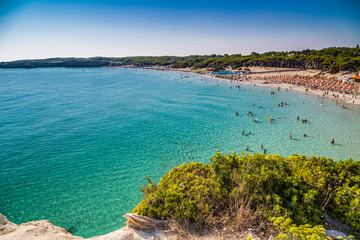 beach on the coast of Puglia