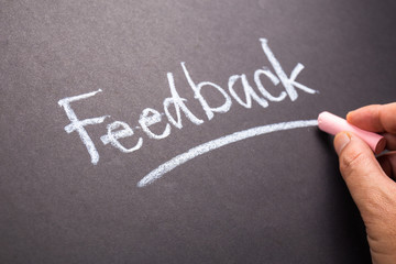 Obraz premium Feedback