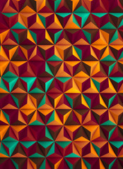 Low Poly Multicolored Abstract Background