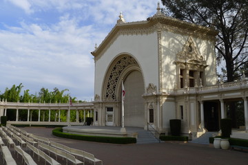Obraz premium Spreckels Organ Pavilion in San Diego Balboa Park