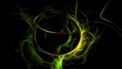 Intense glowing energy background