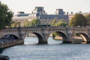 Fototapeta premium Pont Neuf and Cite Island in Paris, France