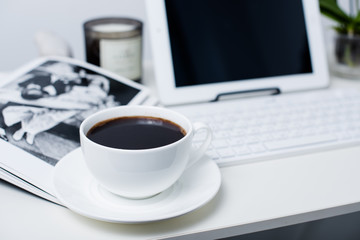 office interior closeup