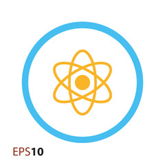 Atom icon for web and mobile