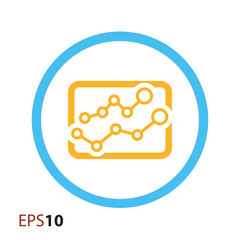 Statistics compare icon for web and mobile