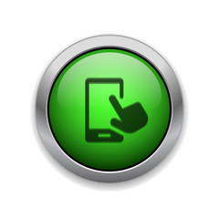 Green Glowing App Icon