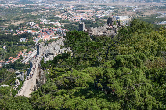 Castle of the moors. Sintra