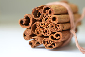 Obraz na płótnie Canvas Cinnamon sticks.
