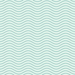 Vector seamless abstract pattern, waves - 101337354