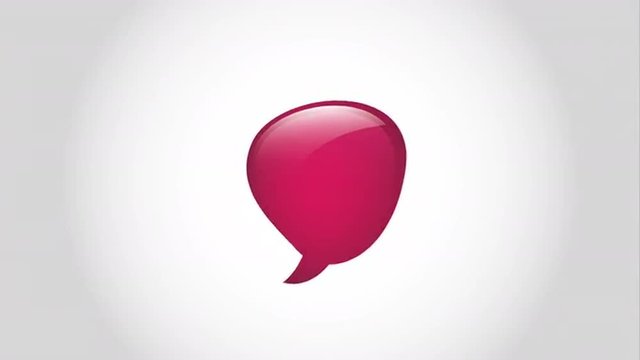 Talk box icon, Video Animation 