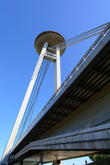 Obraz premium The new bridge of Bratislava