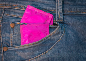 Condoms and jeans