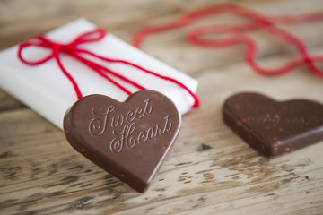 St. Valentine Heart of chocolate