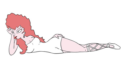 pretty woman illustration © RATOCA