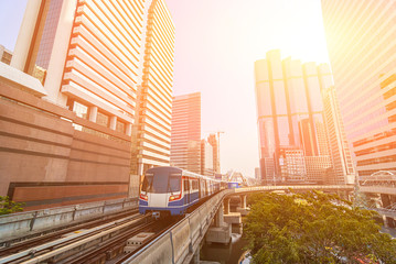 Sky train in capital is commonly used to avoid traffic congestion