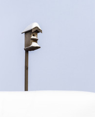 Birdhouse on a stick